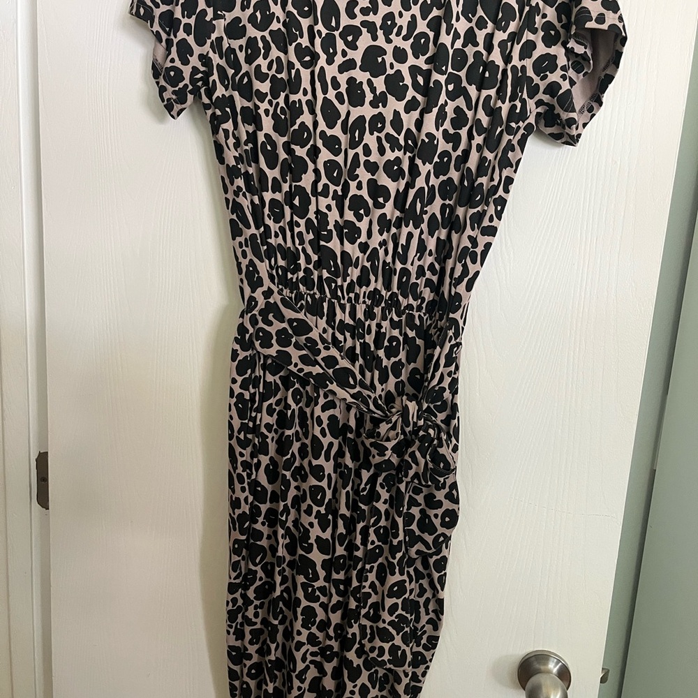 Leopard Print Women's Dress
